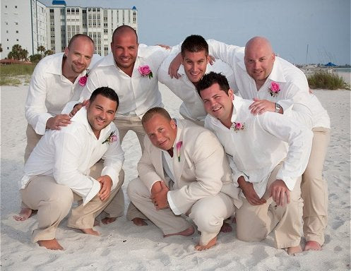 High-Quality Beach Wedding Men’s Linen Shirts