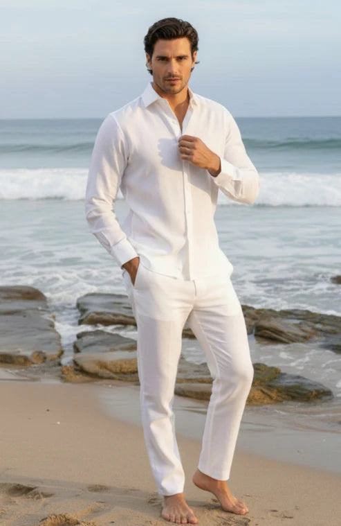 Bradford Premium Linen Shirt Men